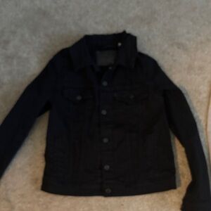 Ladies Levi's black denim jacket